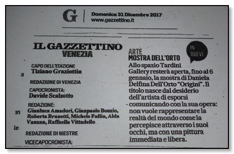 Il Gazzettino Venezia_31.12.2017